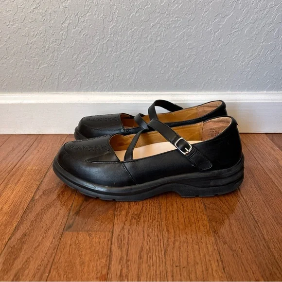 Dr. Comfort Betsy Mary Jane Shoes Slip On Women’s Size 8 Wide Black - Picture 1 of 11